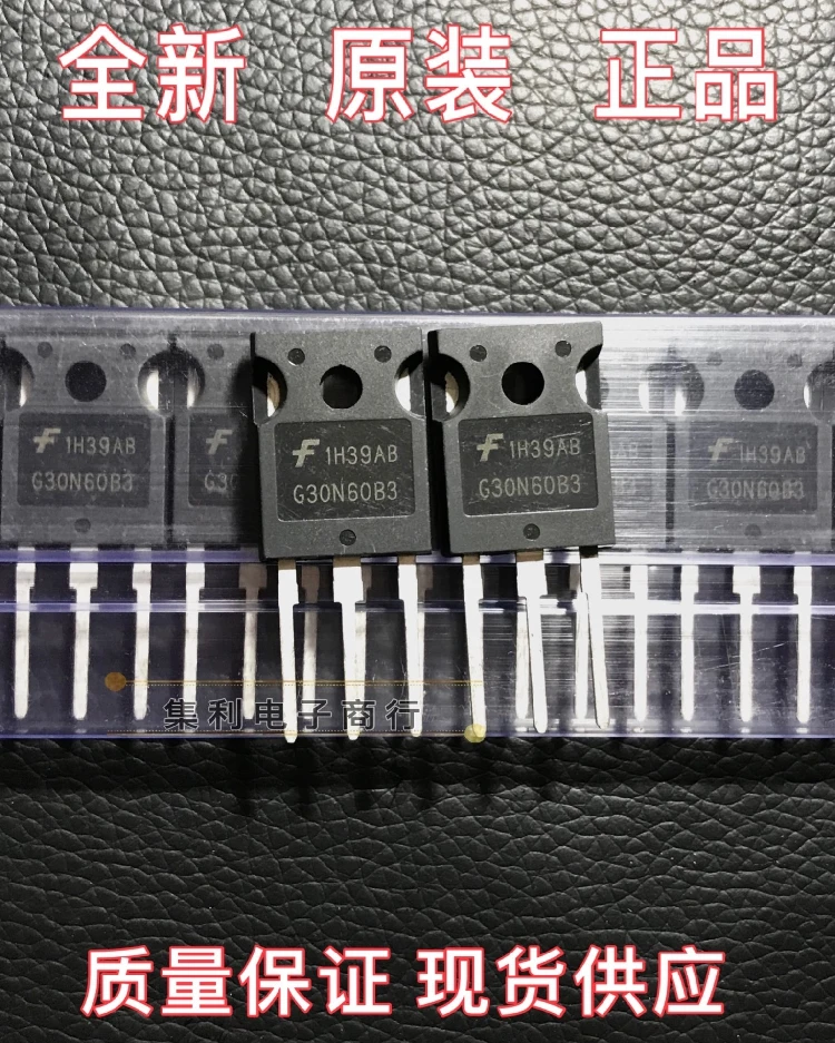 10PCS/Lot G30N60B3 HGTG30N60B3  30A 600V IGBT   In Stock Imported Original Fast Shipping Quality Guarantee