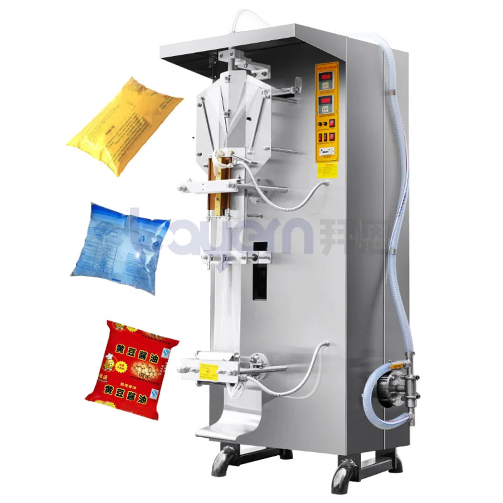 

Fully Automatic Bagging Form Filler Milk Seal Sachet Water Drinking Pure Water Packing Machine Liquid Filling Machine