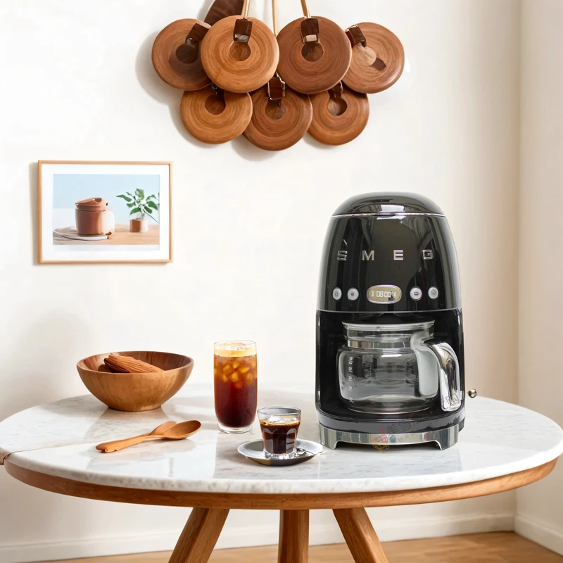 DCF02 American automatic thermal insulation drip coffee machine tea home