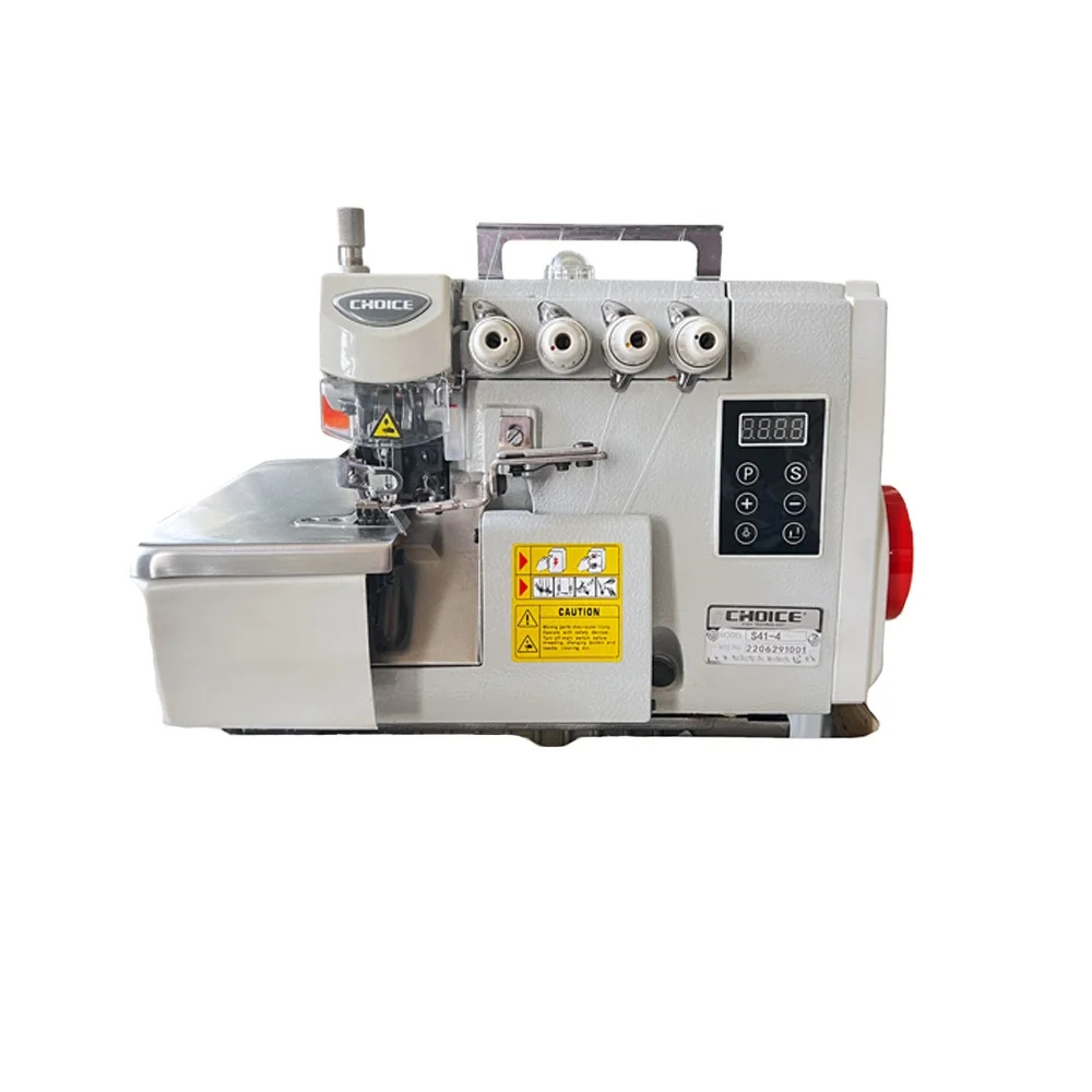

S41-4 All In One Direct Drive 4 Threads Overlock Industrial Sewing Machine