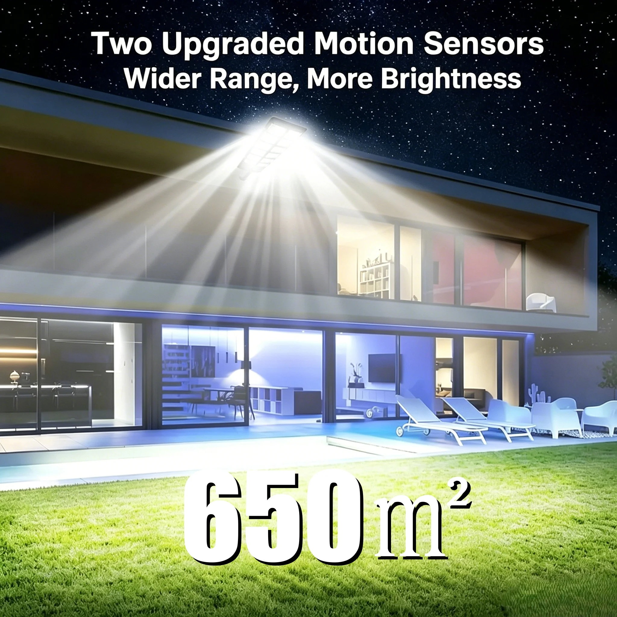 998000000LM LED High Power Solar Light Super Bright Soalr Lamp 30000W Outdoor Street Light Motion Sensor Garden Lamp Wall Light