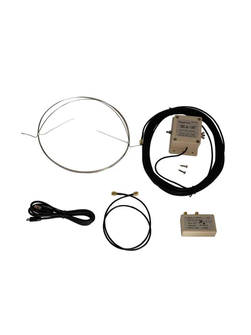 Outdoor MLA-30 Ring Active Receiving Antenna Radio Signal External Receiving Head Signal Enhancement Antenna