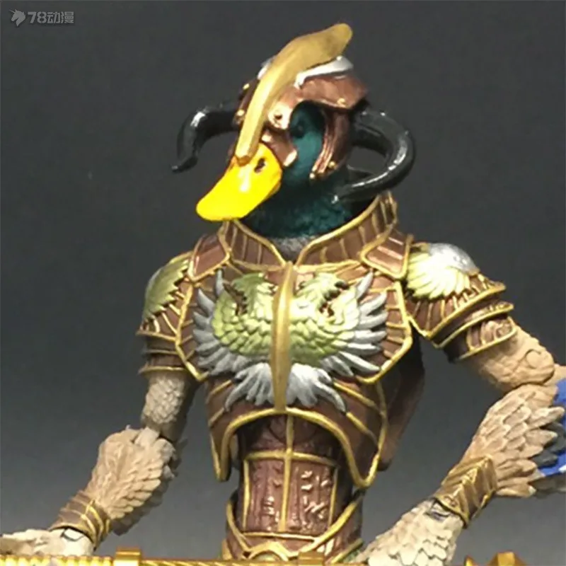 Four Horsemen Studios Genuine Mythic Legions Series Green Headed Duck, Finished Movable Model Toy Collectible Gift for Friends