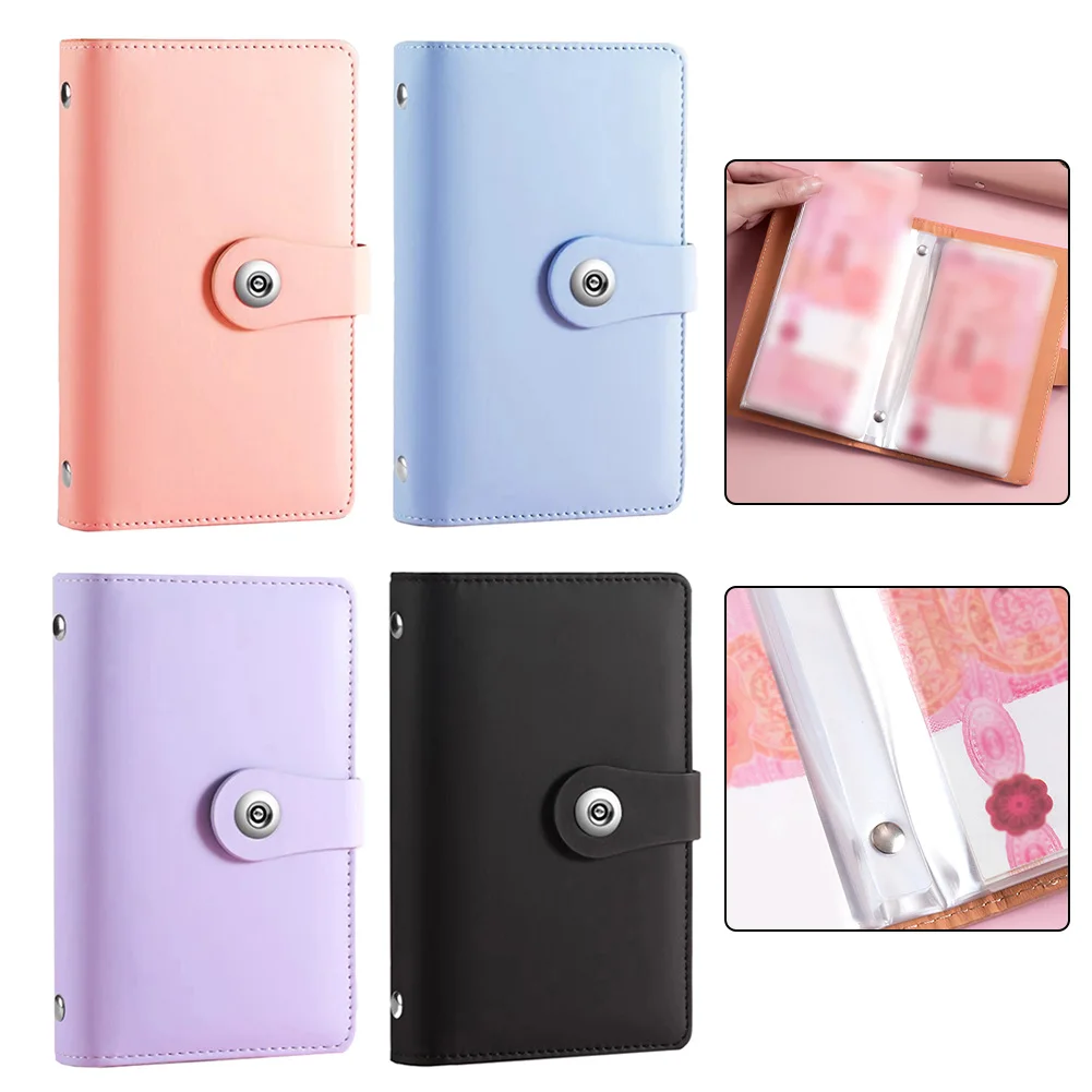 

18*12*4cm Banknote Collector Banknote Collection Album Album Collection Pocket Book 50 Pieces Capacity Compact Size
