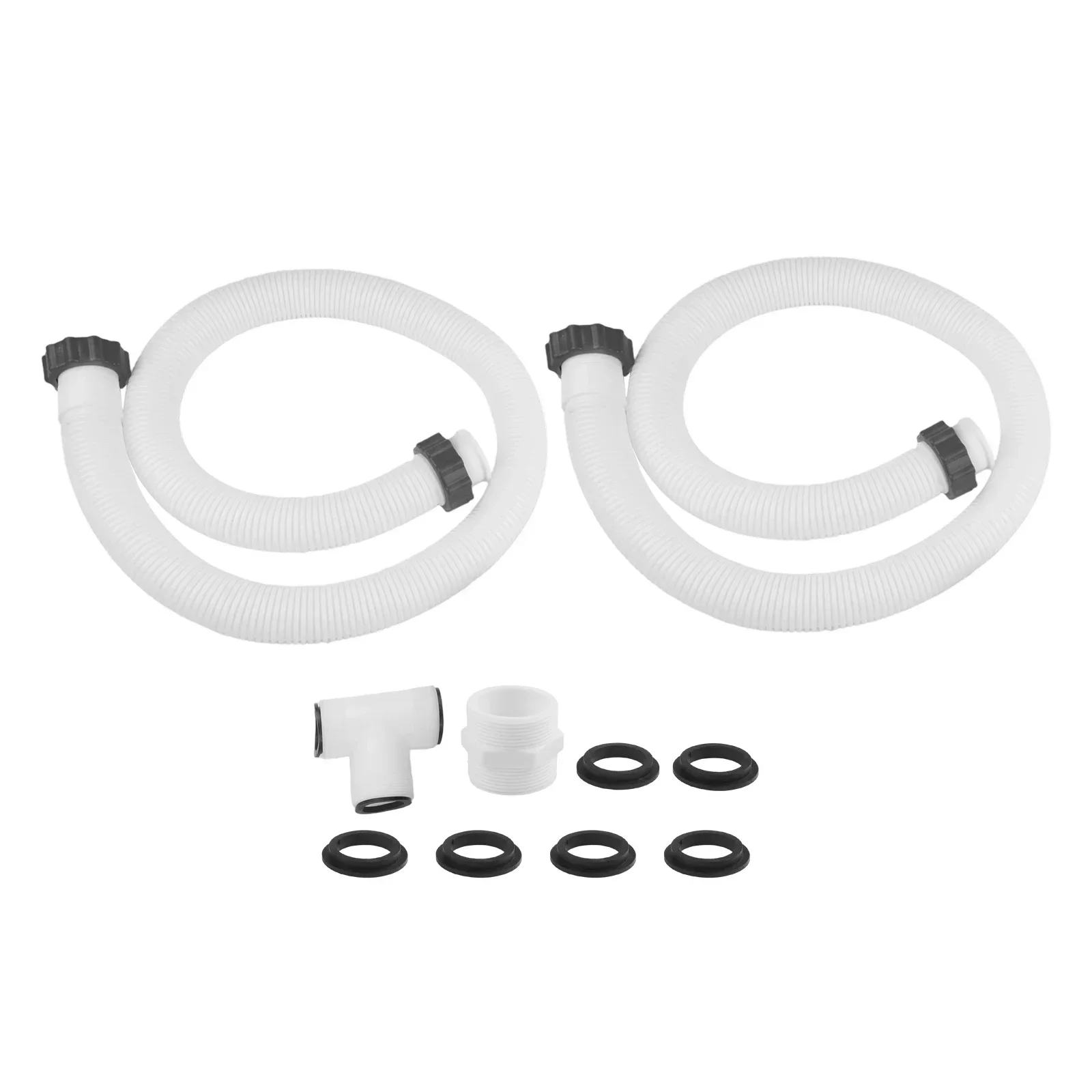 Adapter For Intex Pool Pump Hose Connector Reliable Sealing Performance With Gaskets Included Compatible With Saltwater Systems