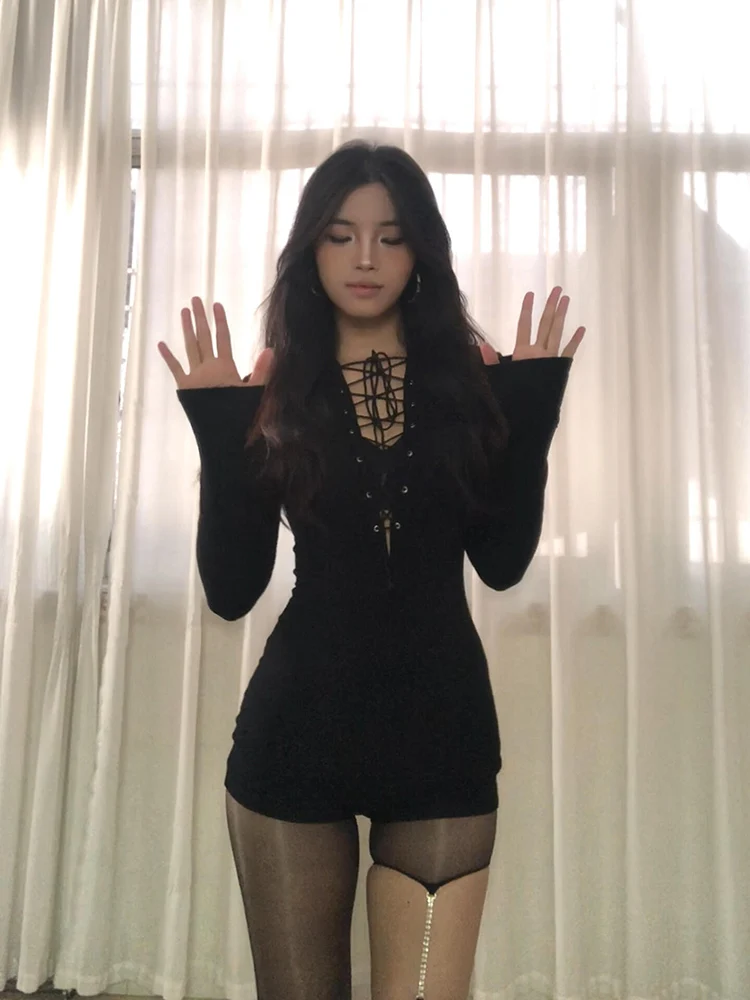 

Bla сексуальный ажурный комбинезон Long Sve женский модный облегающий комбинезон ort Sle осеннее новое поступление комплект костюмов