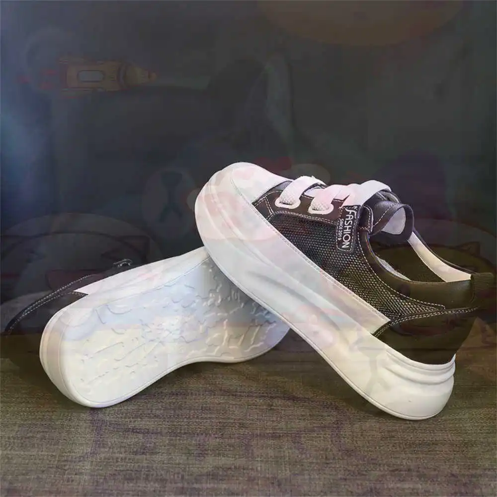 

Laced Autumn Women's Transparent Shoes Skateboarding Women's Demi-season Sneakers Ladies Loafers Sports Topanky Beskets