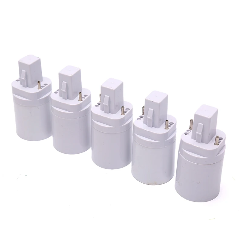 5PCS G24 To E27 Socket LED Lamp Adapter Flexible Extend Lamp Base LED Light