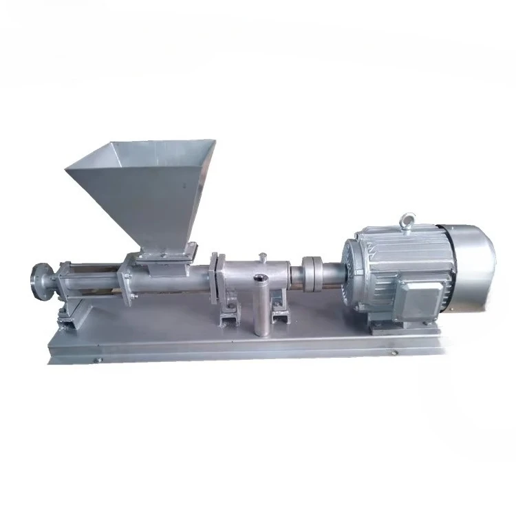 BOHAI Stainless Steel Slurry Conveying Screw Pump G Eccentric Rotor Pump 10HP OEM Model G50-2 380V/450V 1.2MPa Mechanical Seal