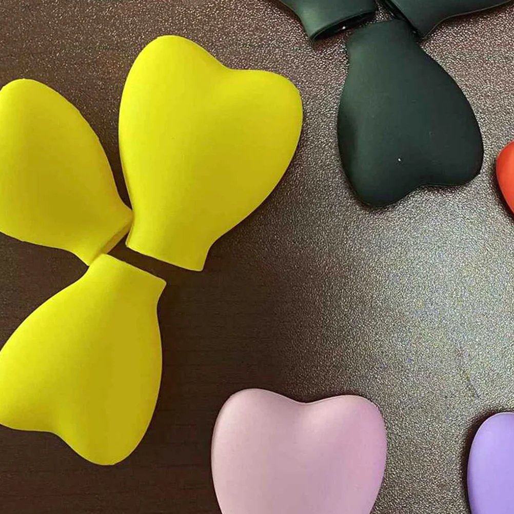 

3 Pcs Protective Cover Yellow Silicone Makeup Brush Protectors Travel Eyeshadow Brush Holders ganizers Clean Dry Storage