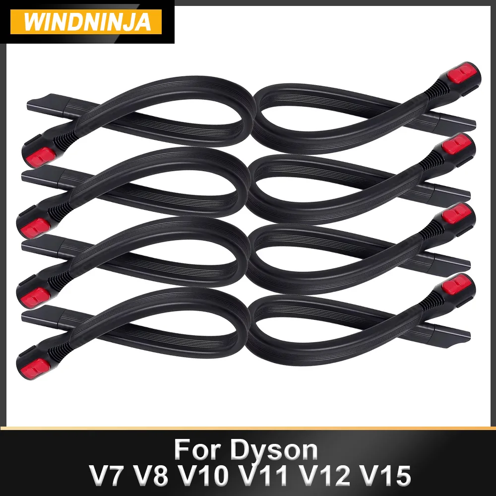 Cabezal de succión plano para aspiradora Dyson V7 V8 V10 V11 V12 V15, accesorios para aspiradora robótica, cabezal de succión flexible para eliminación de ácaros