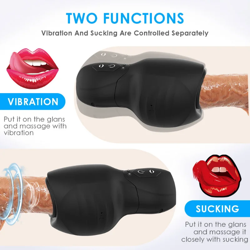 USB Charging Dragon Suction Airplane Cup Exerciser Training Male Masturbator Sucking Vibration Full Waterproof Erotic Supplies