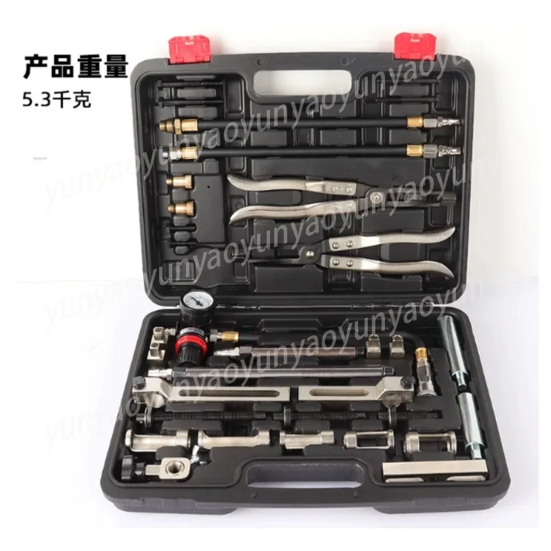 Valve Stem Seal Replacement Tool without Head Removal, Lever-Type Spring Compressor for Engine Valve Seal Installer