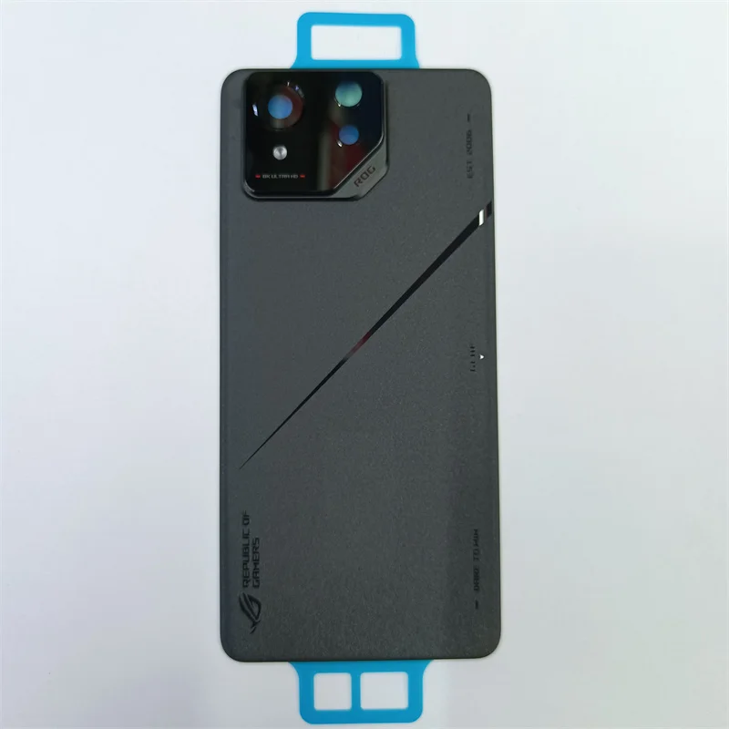 

For Asus Rog Phone 8 Pro AI2401 Battery Cover Back Glass Panel Rear Housing Door Case With Camera Frame Lens Repair Parts