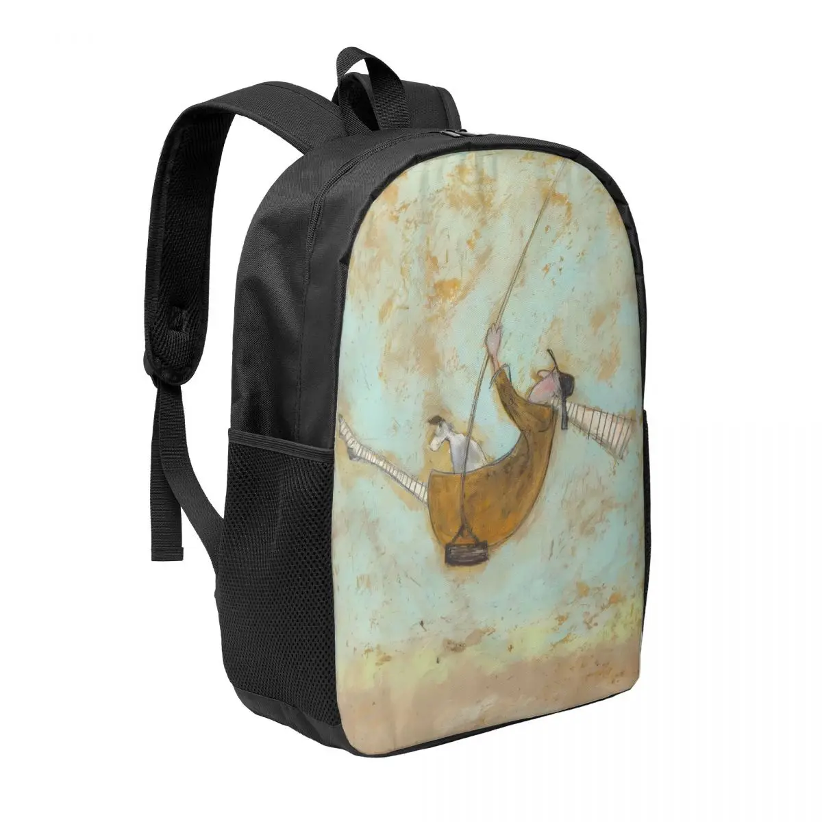 Sam Basic 17-Inch School Backpack - Minimalist and Stylish Backpack for Teens and Young Adults