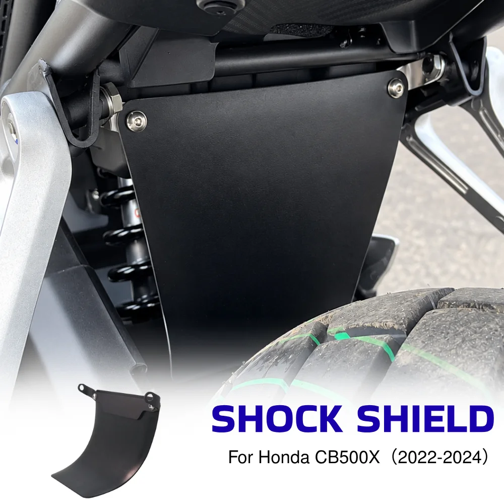 For Honda CB500X CB 500 X 500X CB500 X 2022-2024 Shock Shield Rear Fender Mudguard Shockproof Cover Splash Guard Tire Hugger