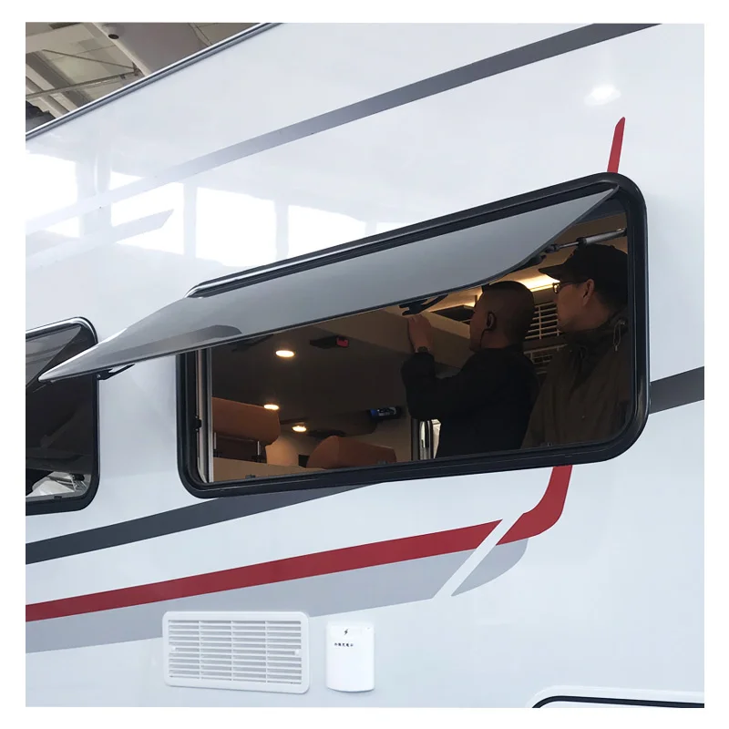 Luxury Travel Equipments 1450*550mm High Quality Hinged Camper Window For RV & Camping Factory Wholesale Made In China