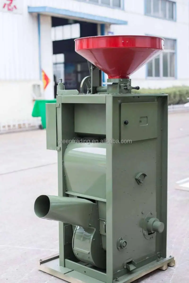 Machine de moulin à riz SB-50 complète avec polisseuse de riz