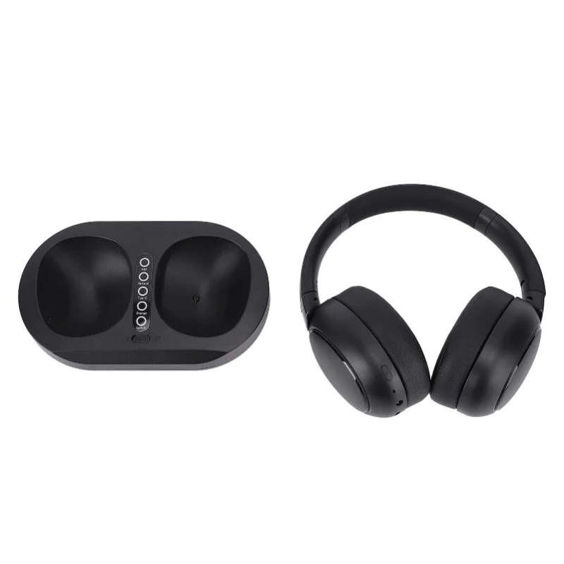 Wireless Headphone For TV Watching 2.4G Bluetooth 5.3 Wireless TV Headset With Charging Base For Seniors Elderly Parents EU Plug