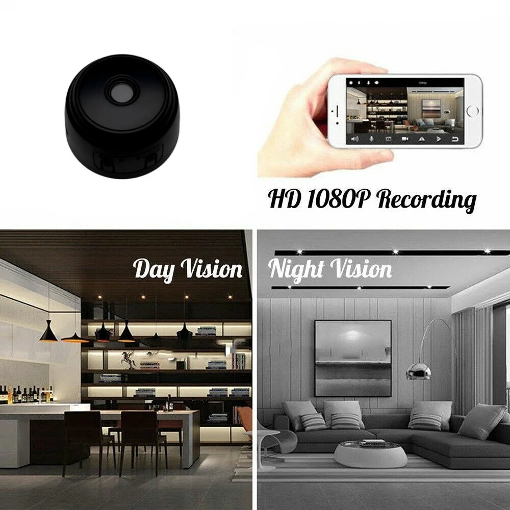 جديد 1 قطعة 1080P اللاسلكية واي فاي داخلي/خارجي HD كاميرا IP صغيرة CCTV أمن الوطن