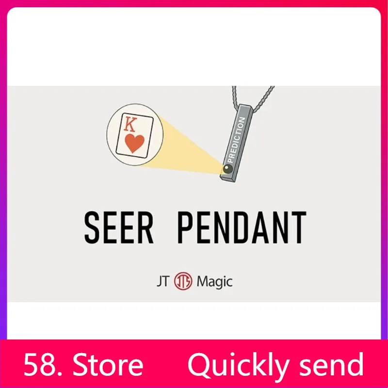 

New 2025 Seer Pendant by Jackie Zhao and JT Magic - Magic tricks ( 58 Store Download )