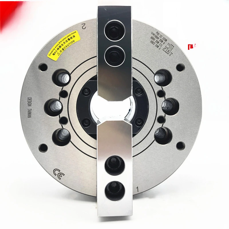 Mandril hidráulico oco de duas mandíbulas mandril hidráulico 5681012 polegadas corpo totalmente em aço