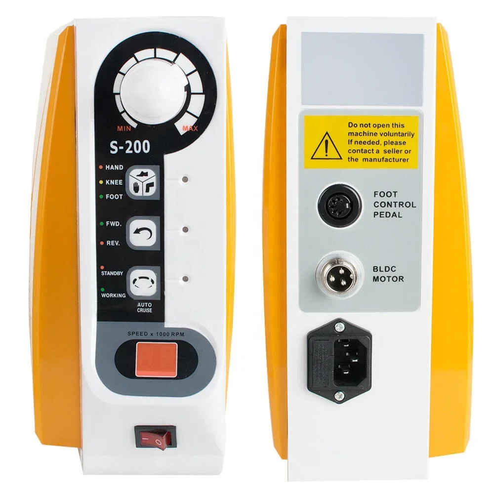 Dentalss Lab Equipment Micromotore senza spazzole Micromotore ad alta velocità da 60000 giri/min con manipolo con controllo del ginocchio/attrezzatura orale