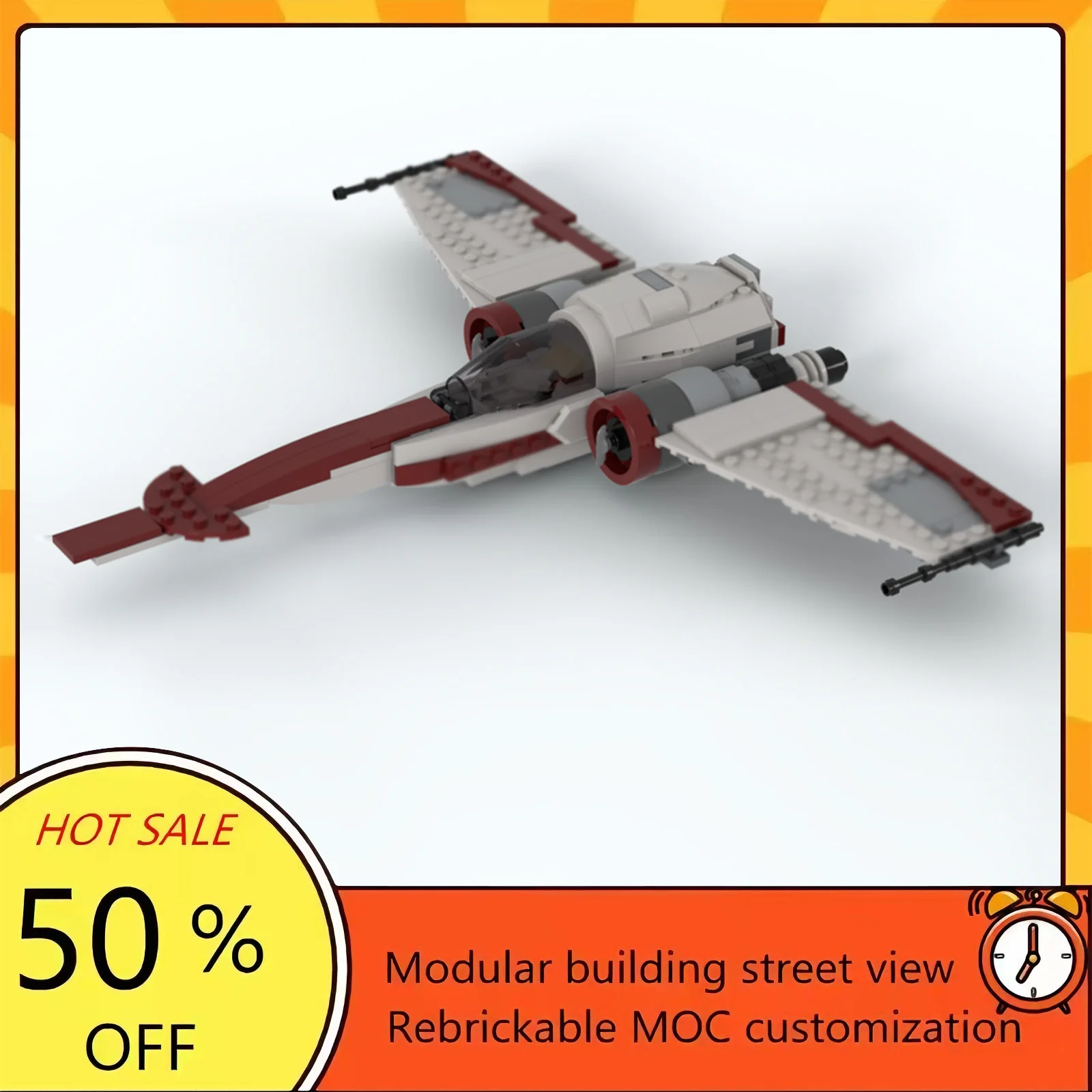 

Набор для сборки космического корабля из 326 деталей, популярная модель по мотивам фильма «Звездные войны», модульные строительные блоки, технологичный подарок, игрушка для детей, для сборки в праздники