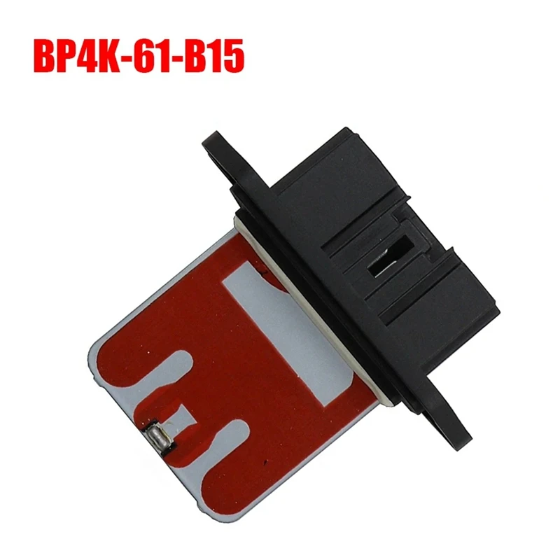 1 Piece Automotive Air Conditioner Blower Resistor Speed Resistor Regulator As Shown Metal+ABS For Mazda 3/5 BP4K-61-B15