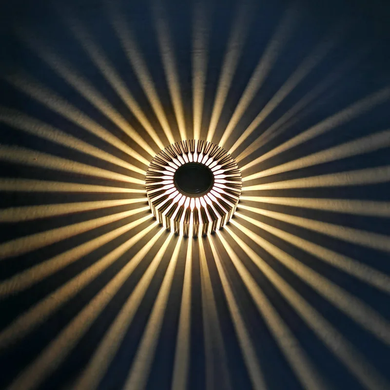 3W Dimmable/N LED Aluminum Wall Light Modern Decor Home Indoor Lighting Ceiling Lamp Fixture Hotel Aisle Surface/Flush Mounted