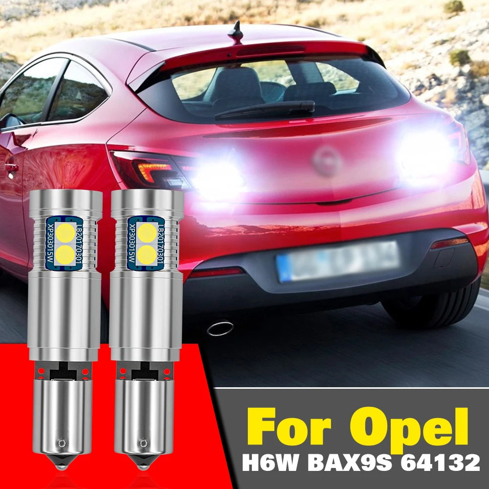 

For Opel Astra J 2009 2010 2011 2012 2013 2014 2015 Accessories Reverse Light H21W BAY9S 64136 2pcs LED Backup Lamp