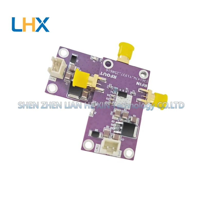 PW410 RF amplifier module 1MHz-3GHz small signal amplification 20dB gain