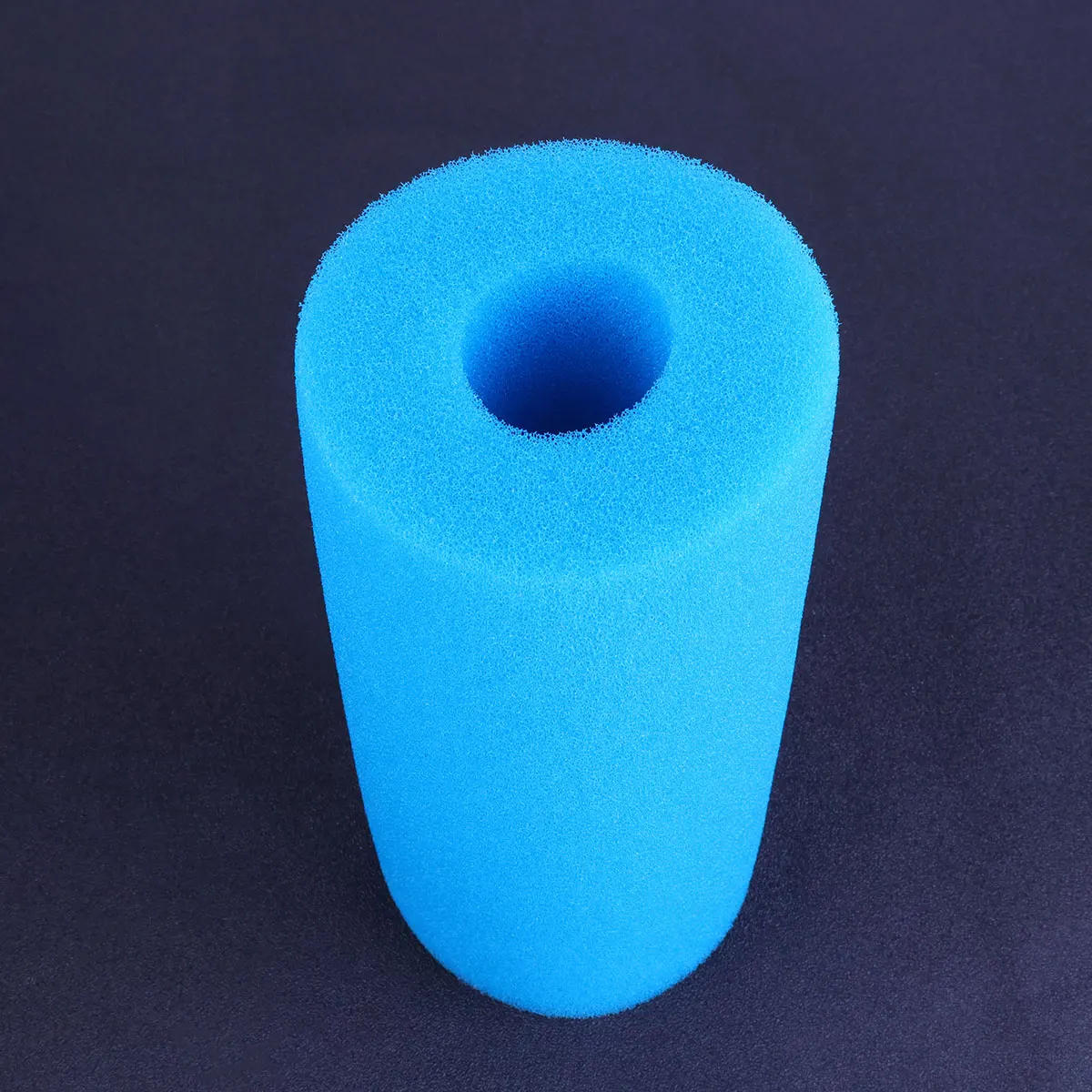 4 Pcs Swimming Pool Accessories Filter Sponge Column Pre-filter Cylinder Blue Fish Tank