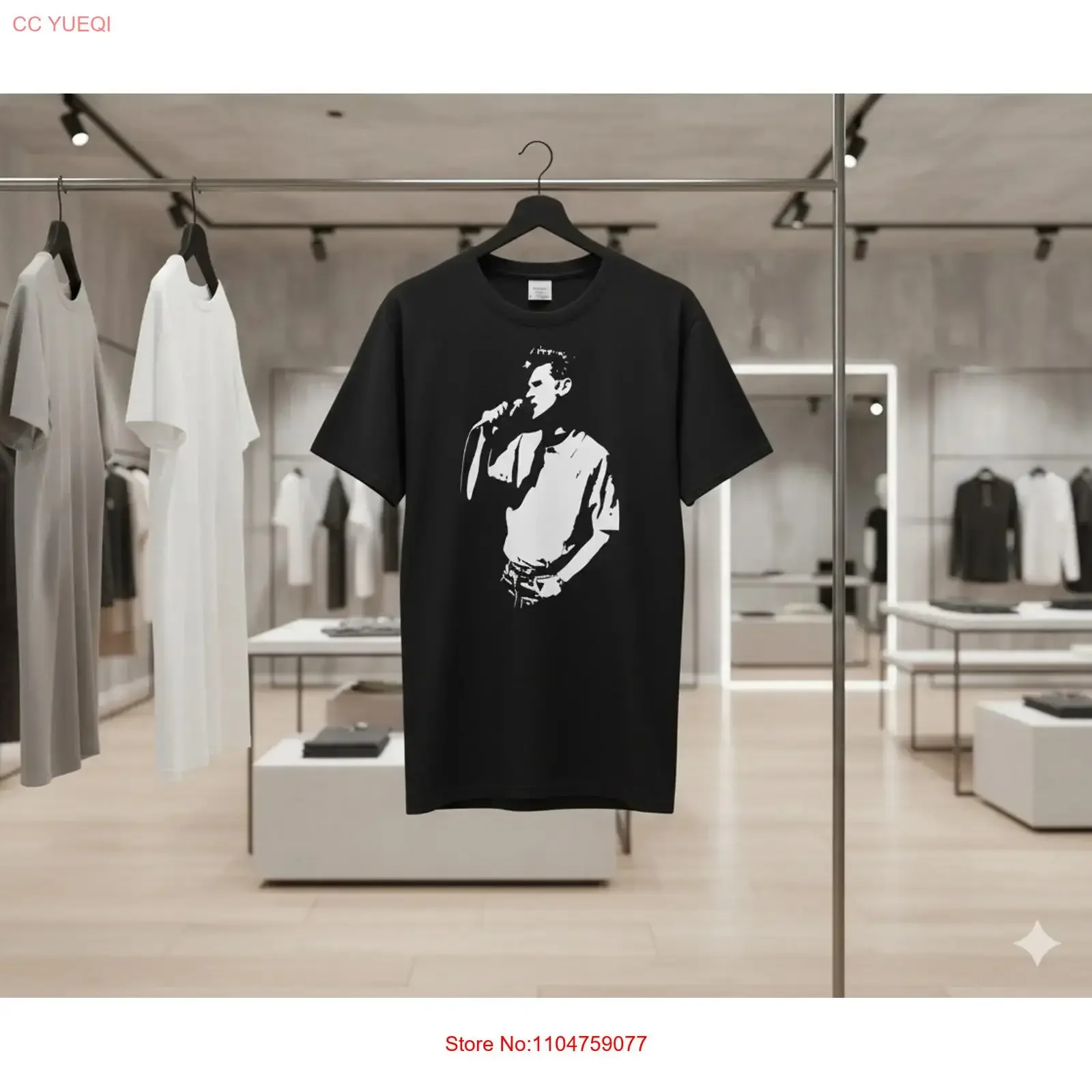 Morrissey T Shirt Black The Smiths Singer T397 vintage Washed Top For Everyday Wear streetwear fashion Unisex Stylish