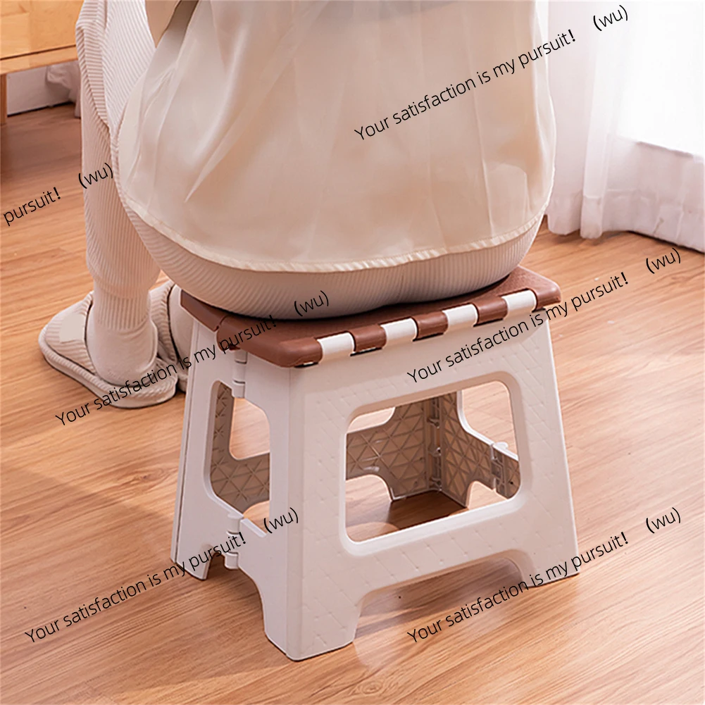 1PCS Portable Folding  Stool Sturdy Ergonomic  Design For Kitchen Bath  Outdoor Use  Foldable Step  Stool Lightweight Non-Slip