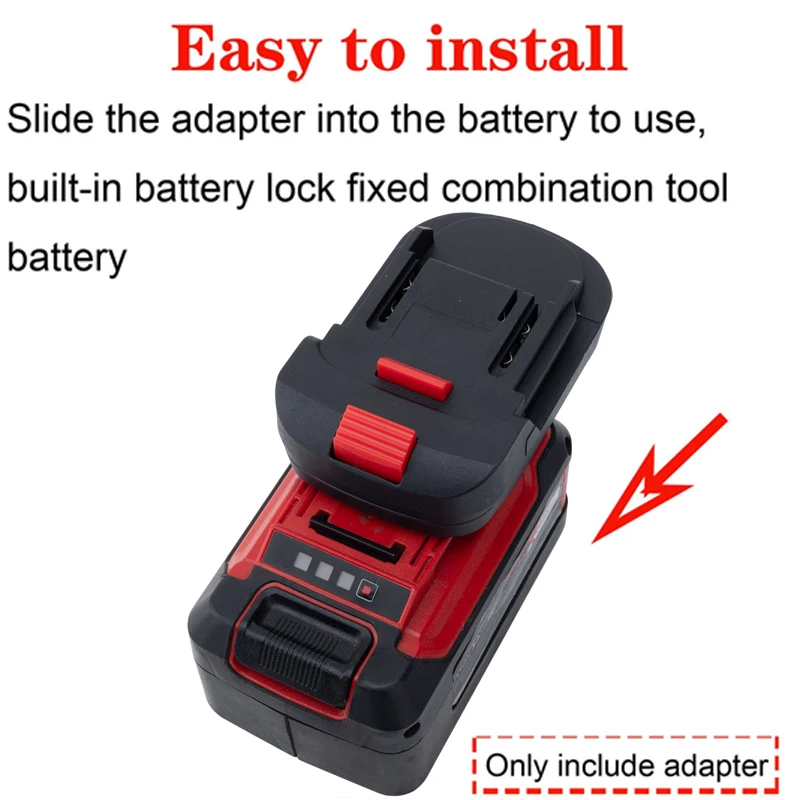 Convertitore batteria per Makita 18V li-ion Tools to Einhell/X-Change/Ozito 18V adattatore batteria agli ioni di litio accessori per utensili