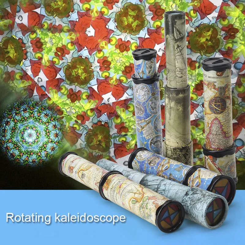 1PCS Scalable Rotation Kaleidoscope 30 ซม.Magic เปลี่ยนแฟนซีสี World ของเล่นเด็กคลาสสิกของเล่นเพื่อการศึกษา