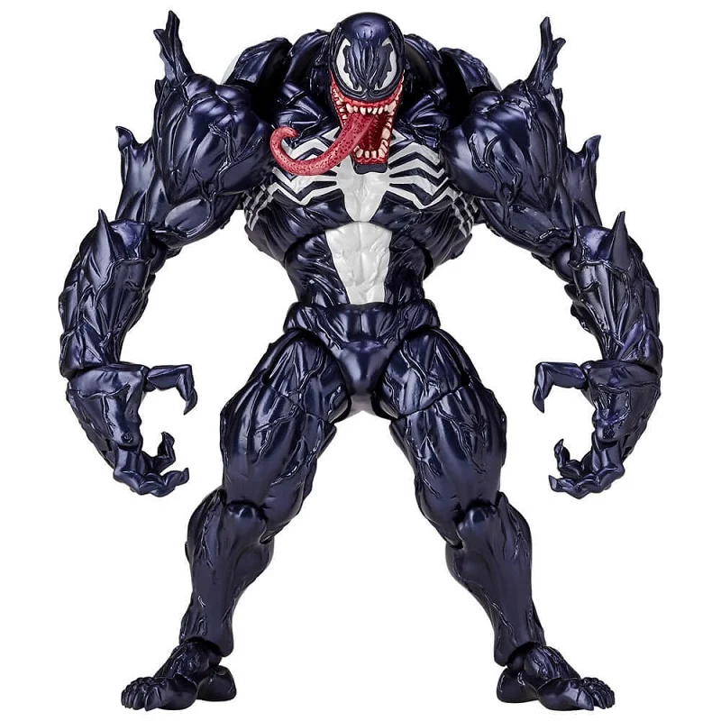 Marvel Anime Movie Haitang Mountain Pass Venom Carnage Joints Movable Action Figure Model Disney Toys Children's Halloween Gifts