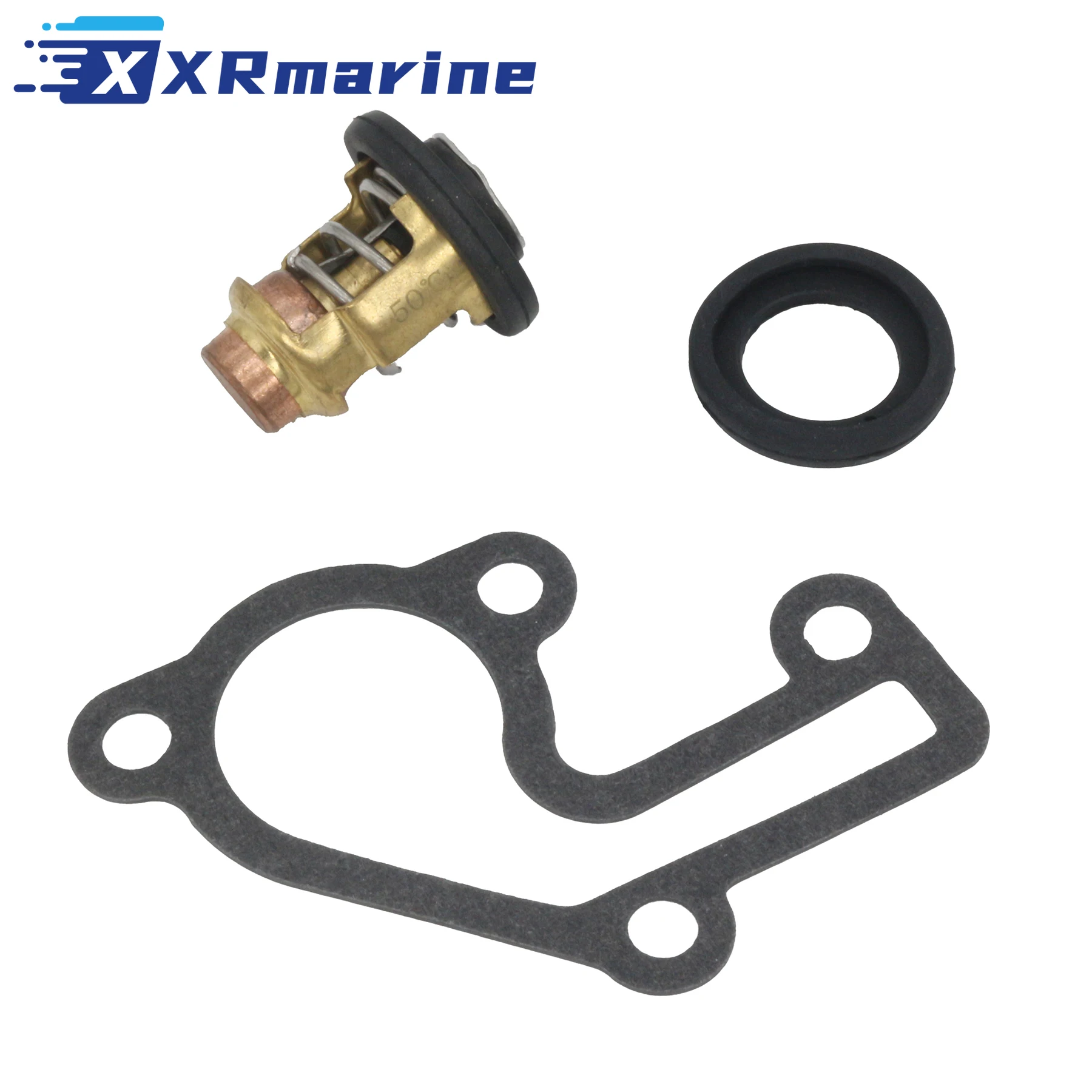 Thermostat with Housing Gasket For Yamaha 9.9 15 F 682-12414-A1 Sierra 18-3540 6E5-12411-10