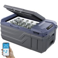 VEVOR Portable Car Refrigerator Freezer Compressor 9L/12L/15L/30L/37L/45L Single Zone for Car Home for Outdoor Camping and RV