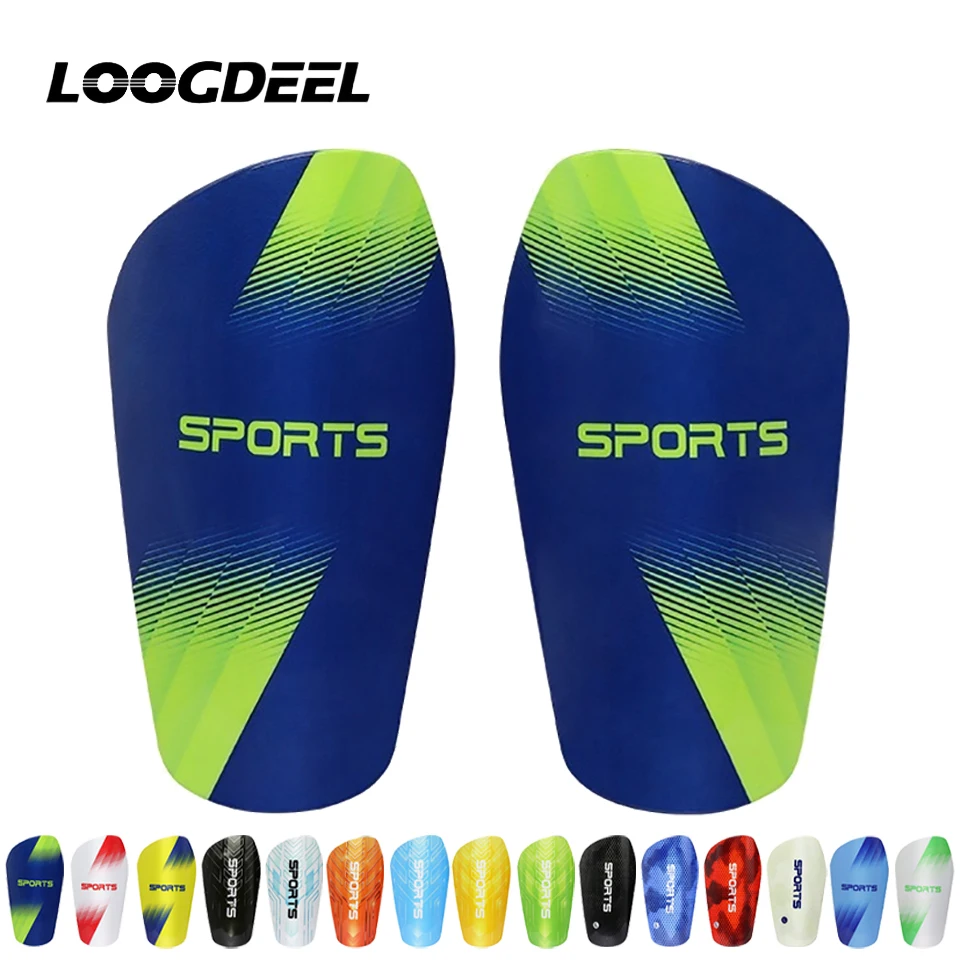 Loogdeel Soccer Shin Guards Honeycomb Insert Shin Protectors Soccer Equipment Shin Guards Thickened Anti-collision Sports