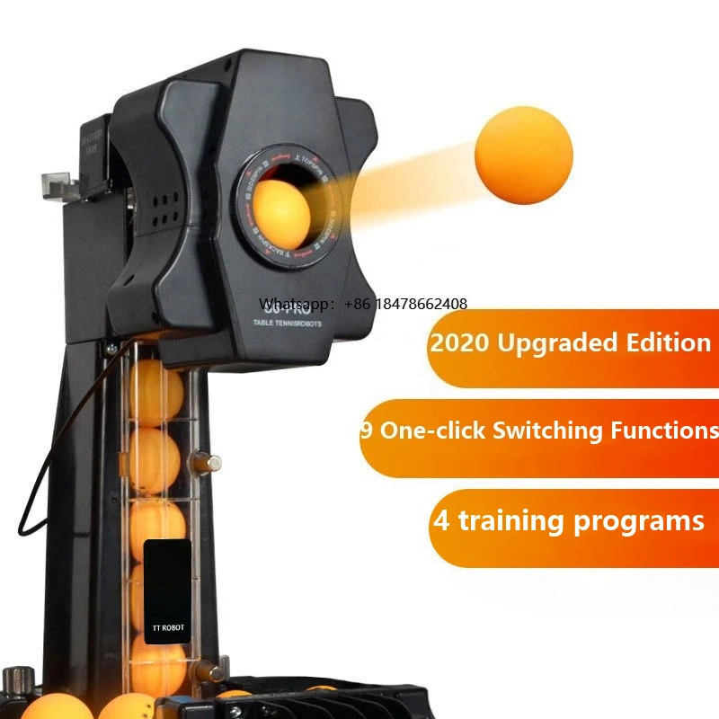 후이팡 S6 탁구 서브 머신 풀 오토매틱 프로그래머블 탁구 트레이너