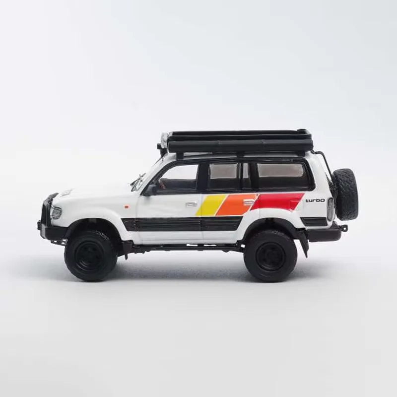 先行販売 GCD 1:64 スケール ランドクルーザー LC80 合金シミュレーションメタルカーモデル装飾品お土産ディスプレイコレクション趣味のギフト