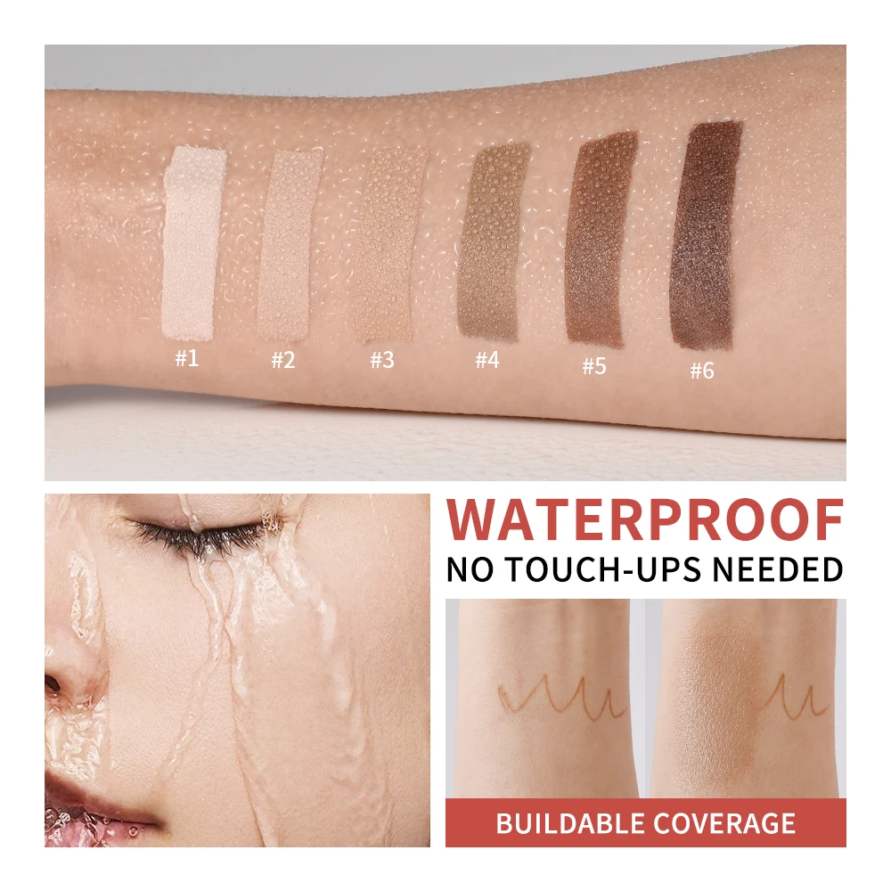 Confident Glow Skin Tint Waterproof Hydrating Skin Foundation Coverage 30ml Olievrije langdurige glashuid Foundation Clean