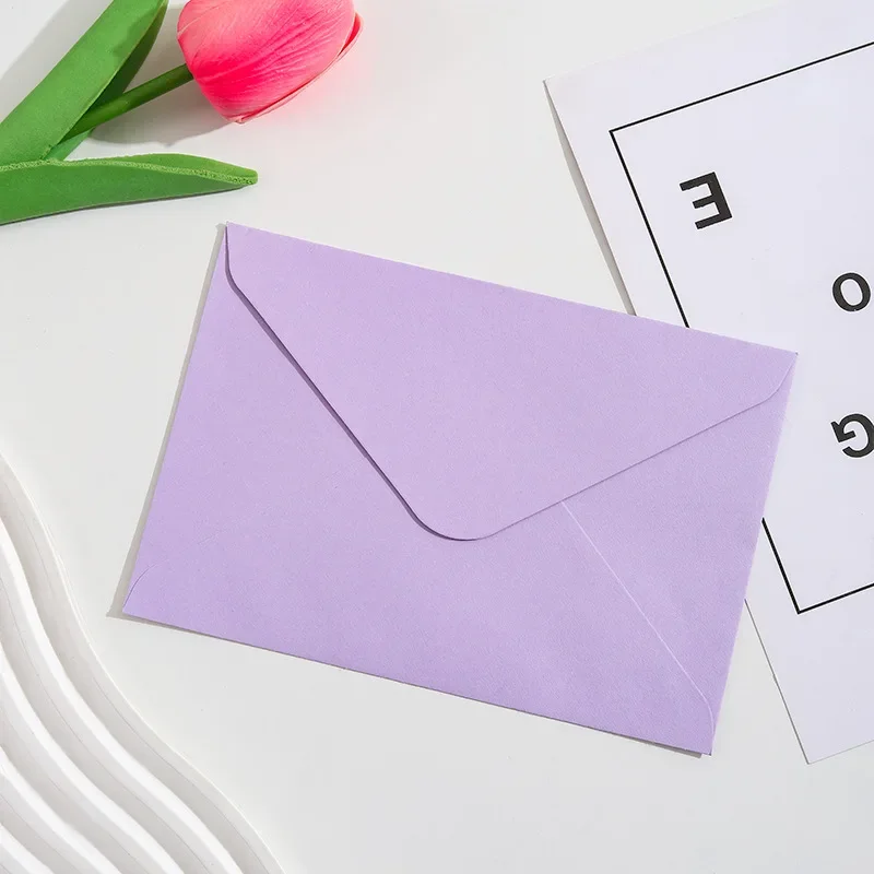 50pcs/lot Multiple Colors Envelopes 16x11cm Gift Greeting Card Business Card Envelope Western Envelopes for Wedding Invitation