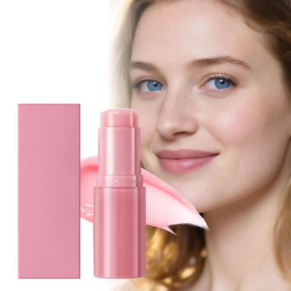 Pink Collagen Lip Balm Moisturizing Repair Stick Hydrating Treatment For Dry Lips Softening Smooth Care Essential Balm