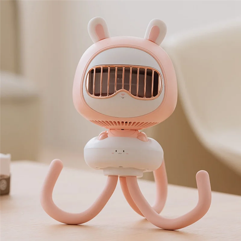Ventilador portátil de mano, Enfriador de aire eléctrico inalámbrico con batería de 3600Mah, Mini ventiladores de coche recargables sin aspas portátiles de mano-AT64