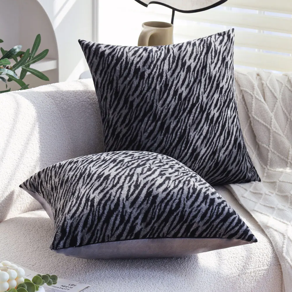 

Leopard Cushion Cover Vingtage Home Decor Living Room Sofa Soft Throw Pillow Cover Nordic Style Couch Pillow Case 45x45