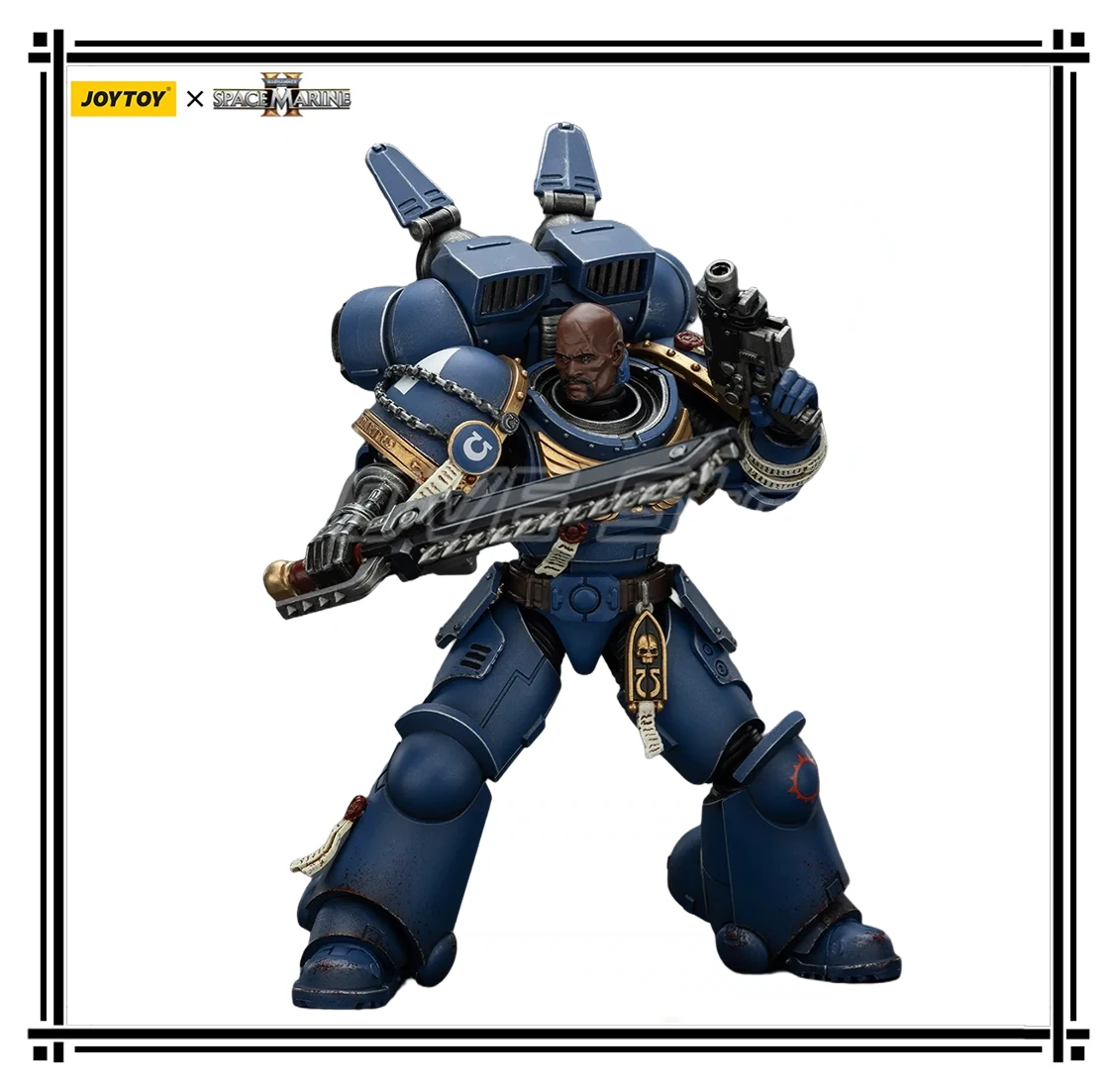 

В наличии оригинальная экшн-фигурка JOYTOY Warhammer 40K Ultramarines Brother Chairon-Collectors Edition 1/18, модель, подарочные игрушки