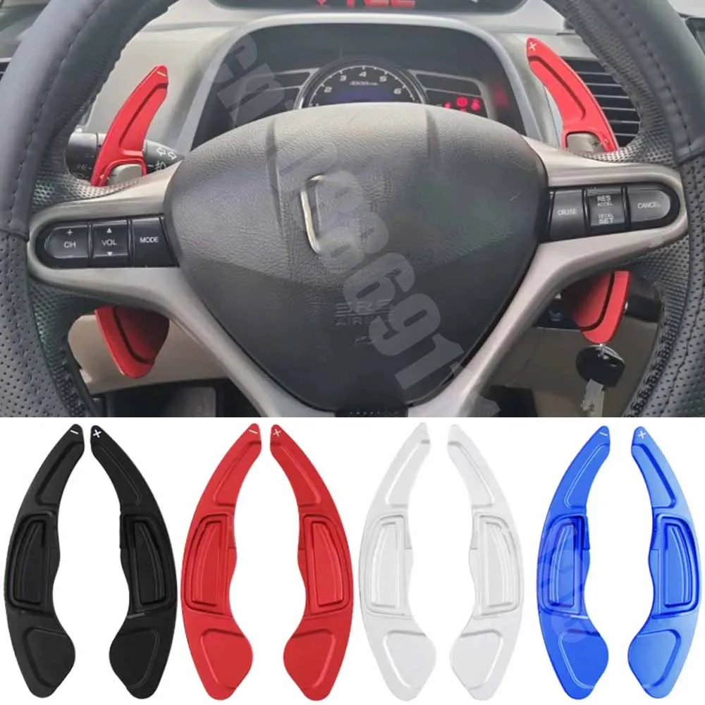 

For Honda Civic G8 8th Gen VIII FD6 2006 2007 2008 2009 2010 Car Steering Wheel Shift Paddles Shifter Extension Car Accessories